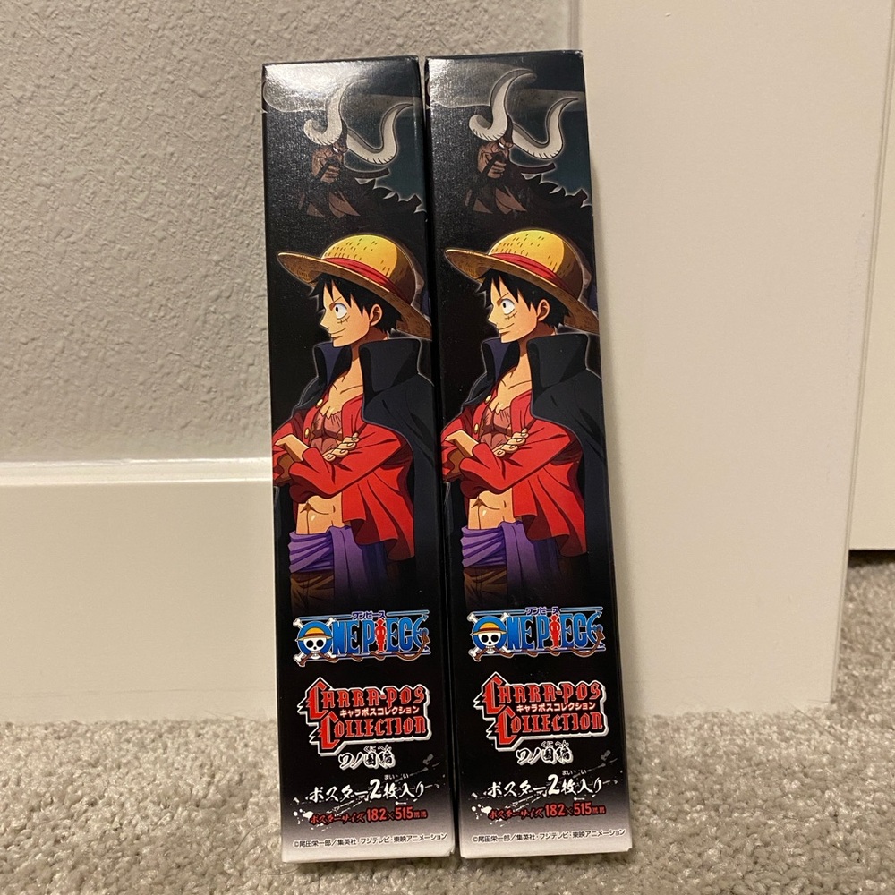 2 One Piece Anime mystery posters